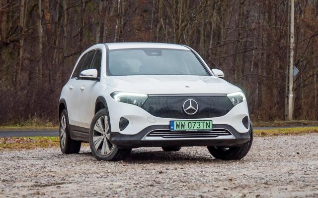 Mercedes EQB 250+ - duży prestiż, wysoka cena, mały zasięg 