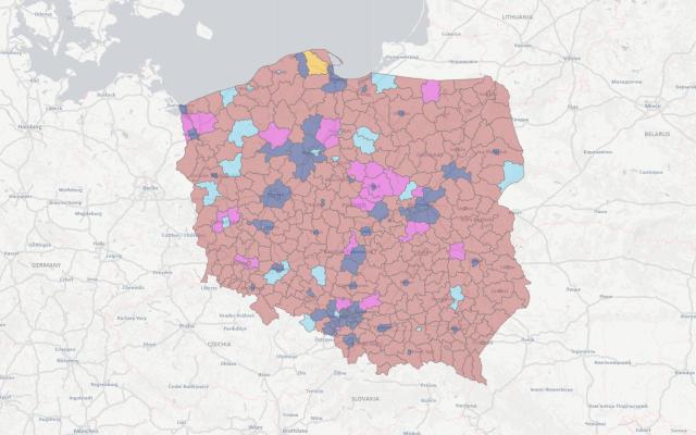 Powiatowa mapa ubezpieczeń - który ubezpieczyciel dominuje?