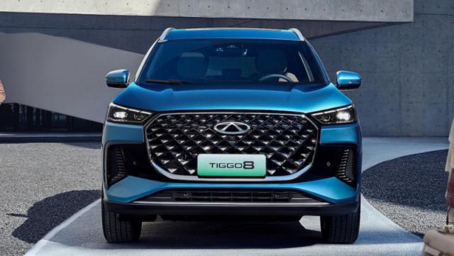 Chiński SUV Chery Tiggo 8 – hybryda Plug-in